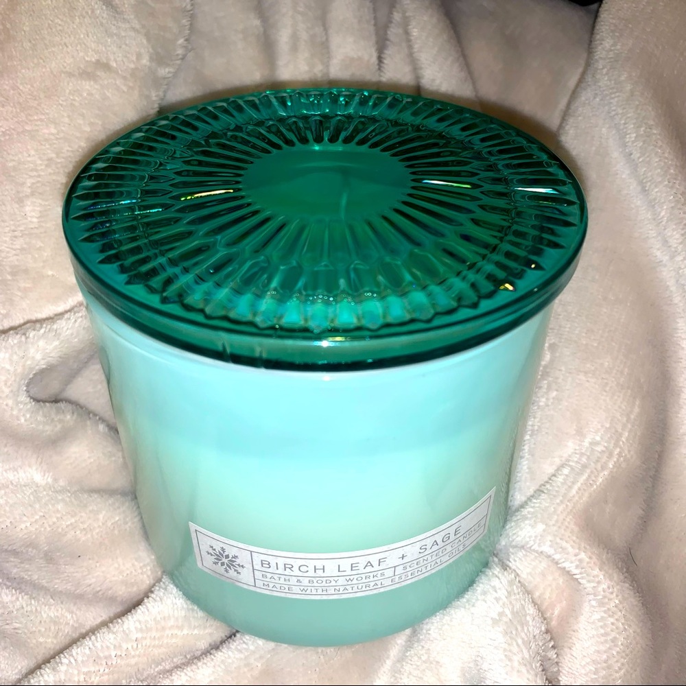 Bath & Body Works Birch Leaf & Sage Candle